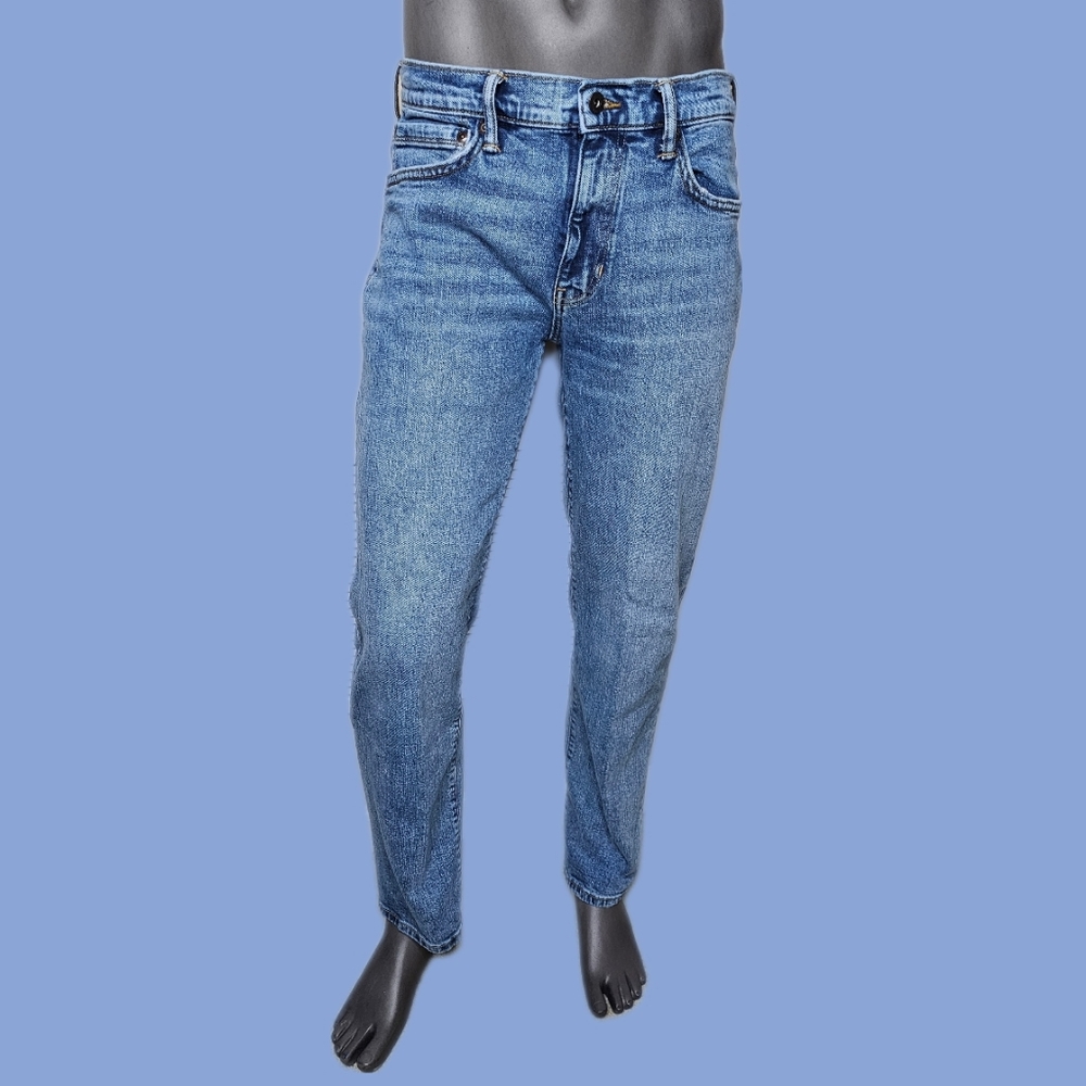 mutual weave Mens Stretch Fabric Straight Leg Relaxed Fit Jean sz 31X32